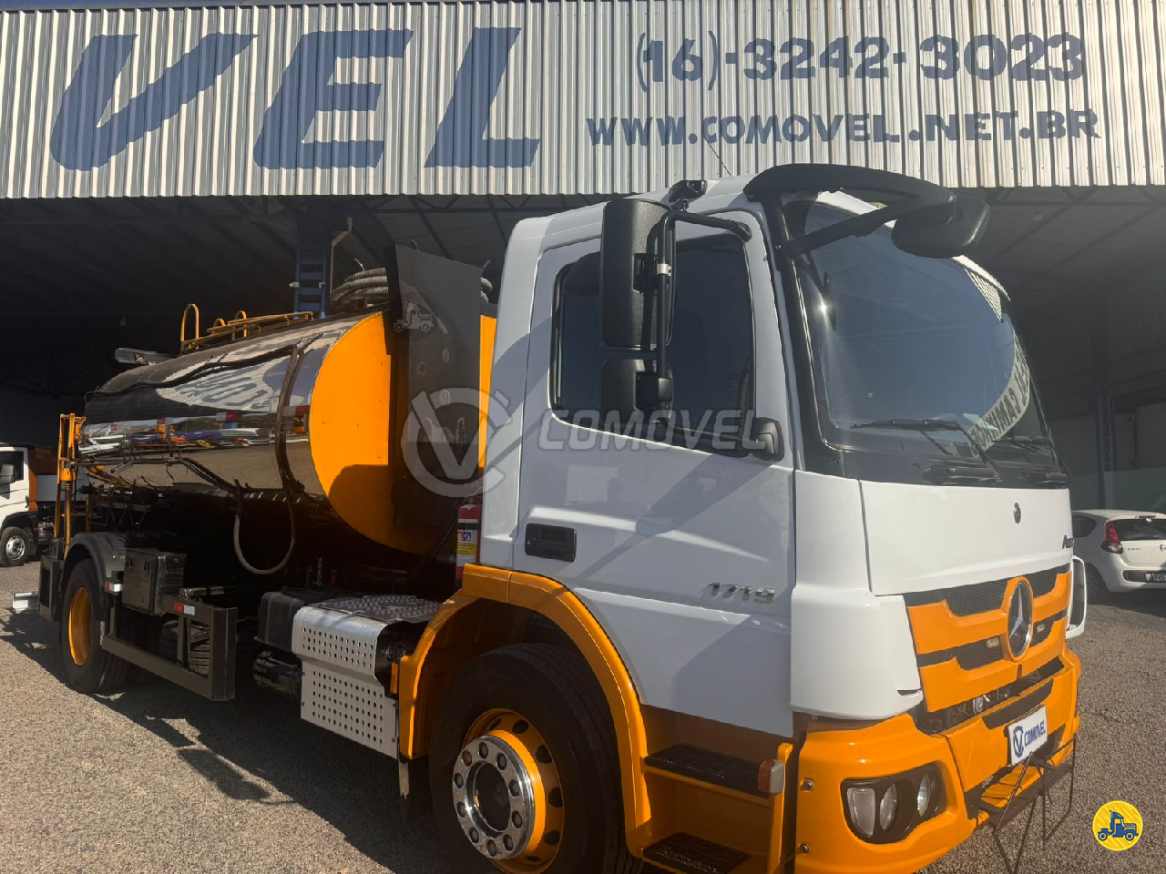 CAMINHAO MERCEDES-BENZ MB 1719 Espargidor Toco 4x2 Comovel Comercial Montealtense de Veículos MONTE ALTO SÃO PAULO SP